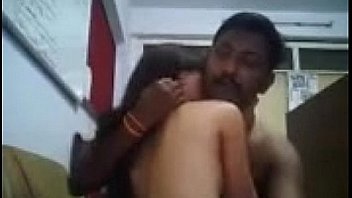 Desi housewife sex with husband on night time